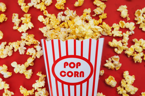 popcorn out of the box
