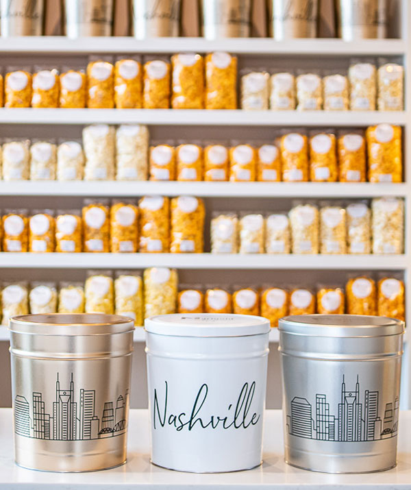 Nashville Skyline Popcorn Tin (3 Gallons)