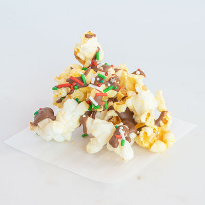 Christmas Candyland (Milk chocolate drizzle and sprinkles)