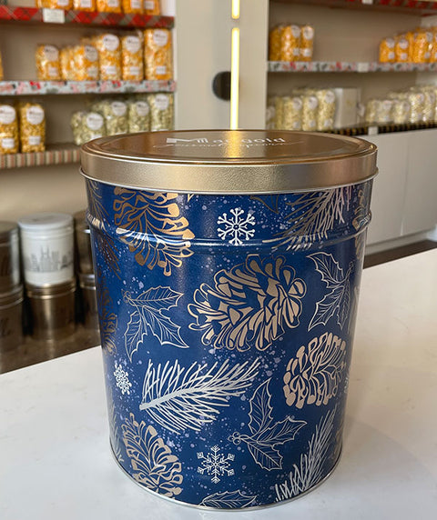 Holiday Popcorn Tins