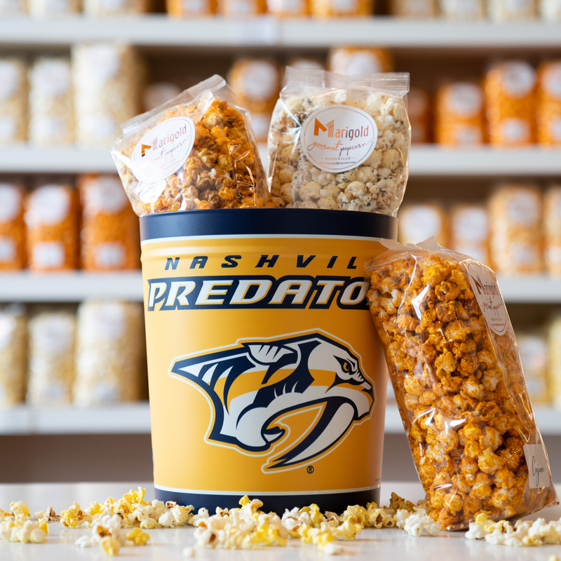 Popcorn Tins – Marigold Gourmet Popcorn