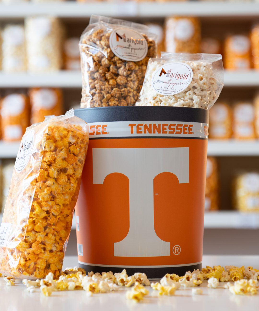 Popcorn Tins – Marigold Gourmet Popcorn