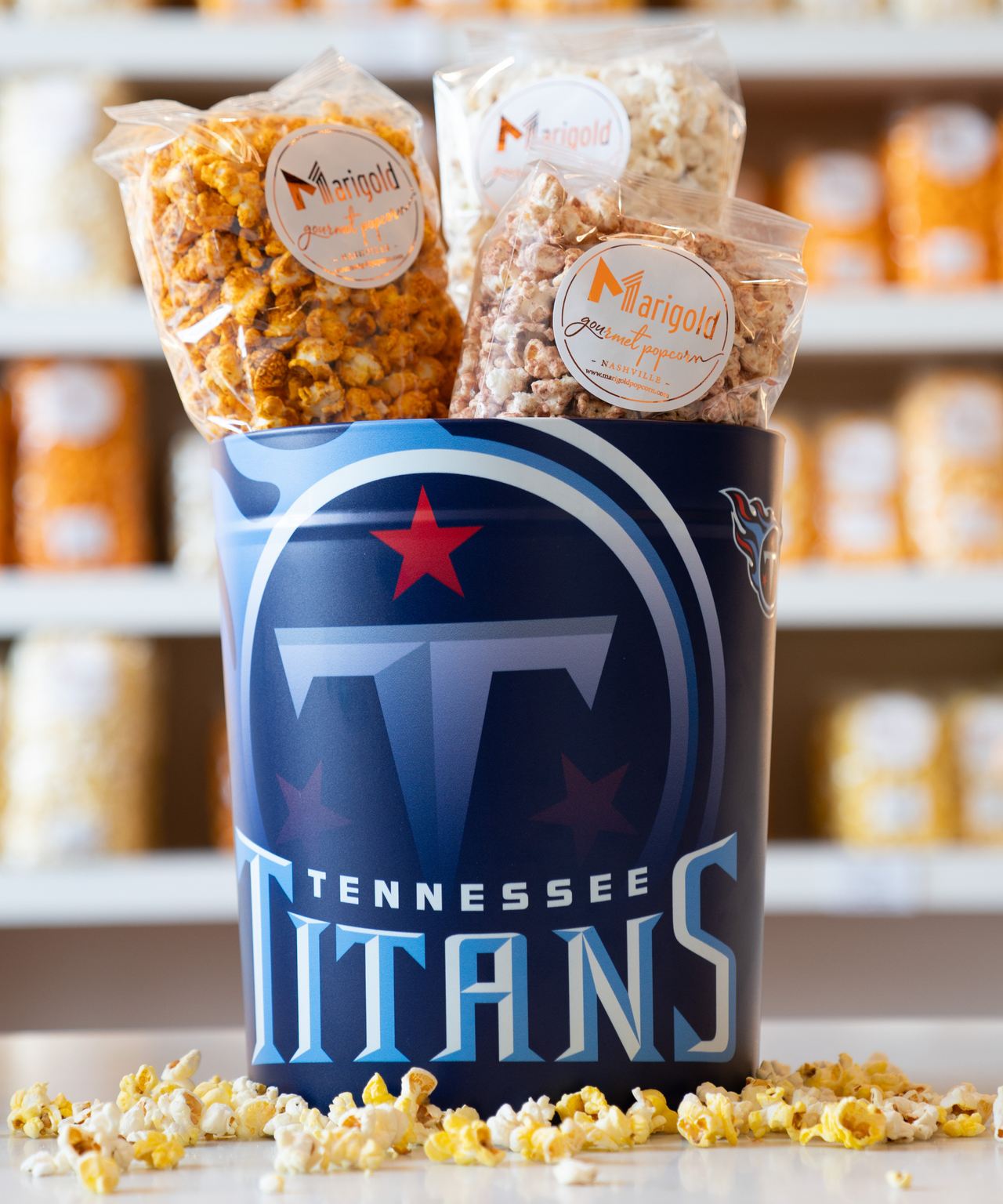 Popcorn Tins – Marigold Gourmet Popcorn