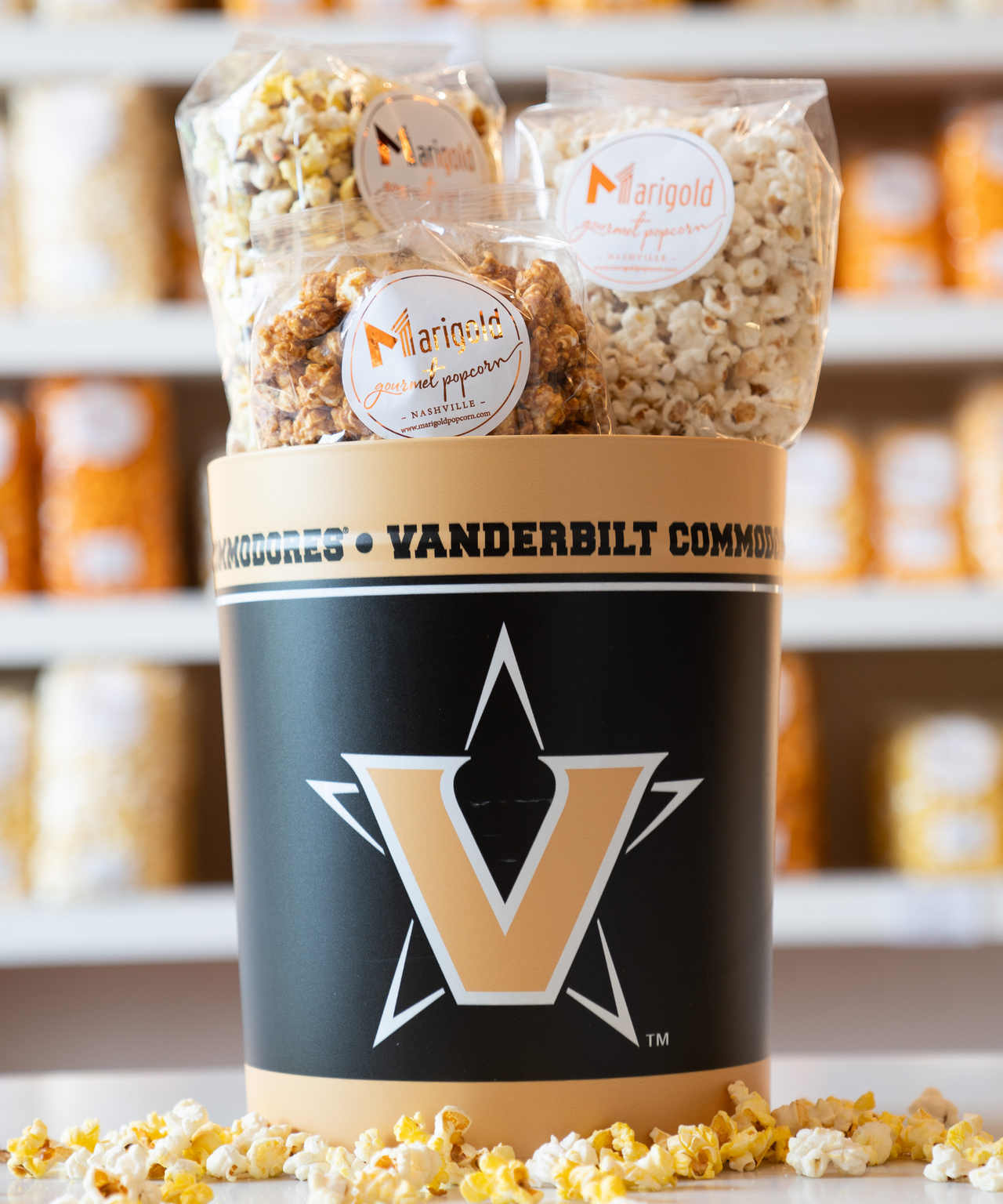 Popcorn Tins – Marigold Gourmet Popcorn