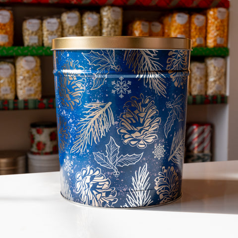 Holiday Popcorn Tins